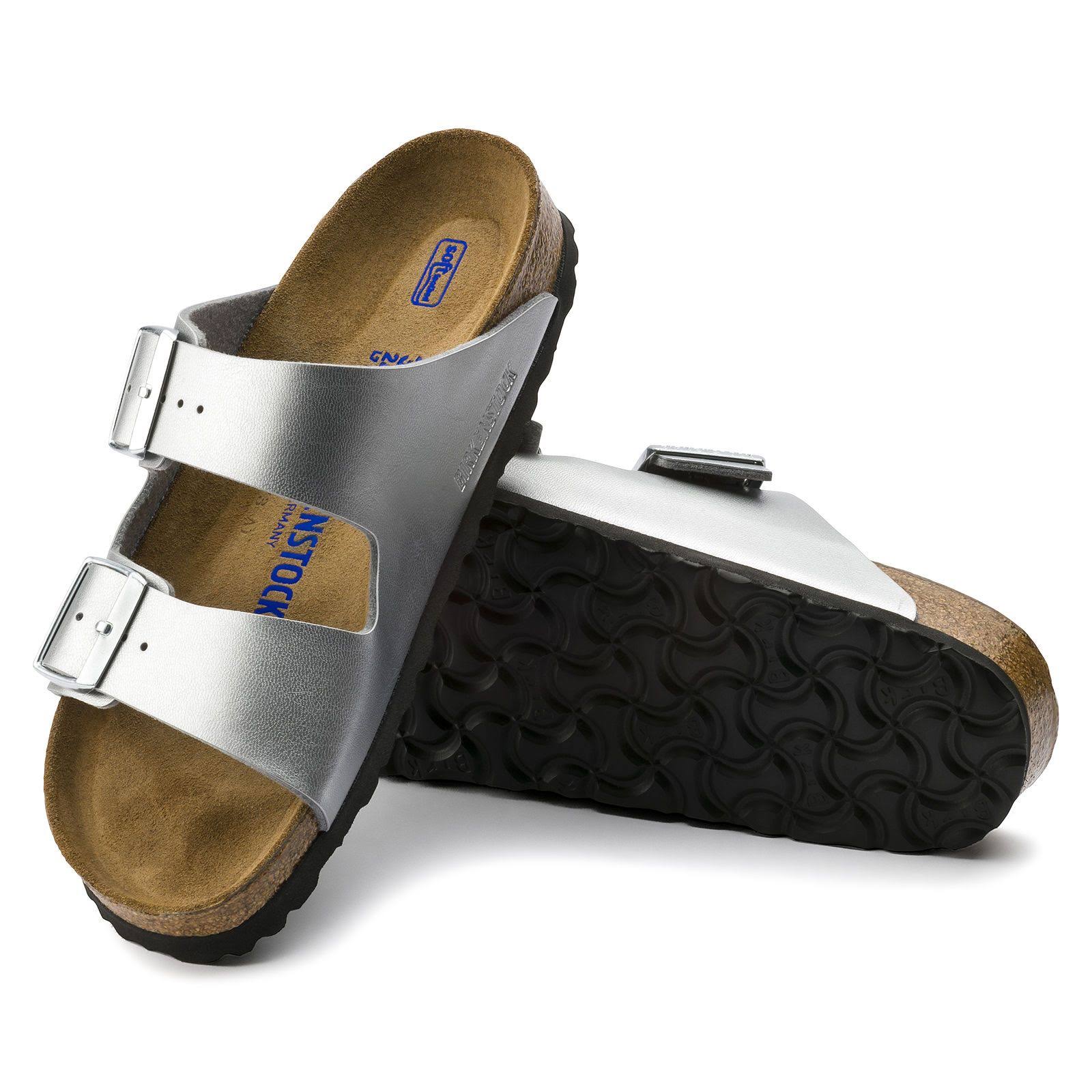 Birkenstock Arizona Soft Footbed Sandal Black Birko-Flor