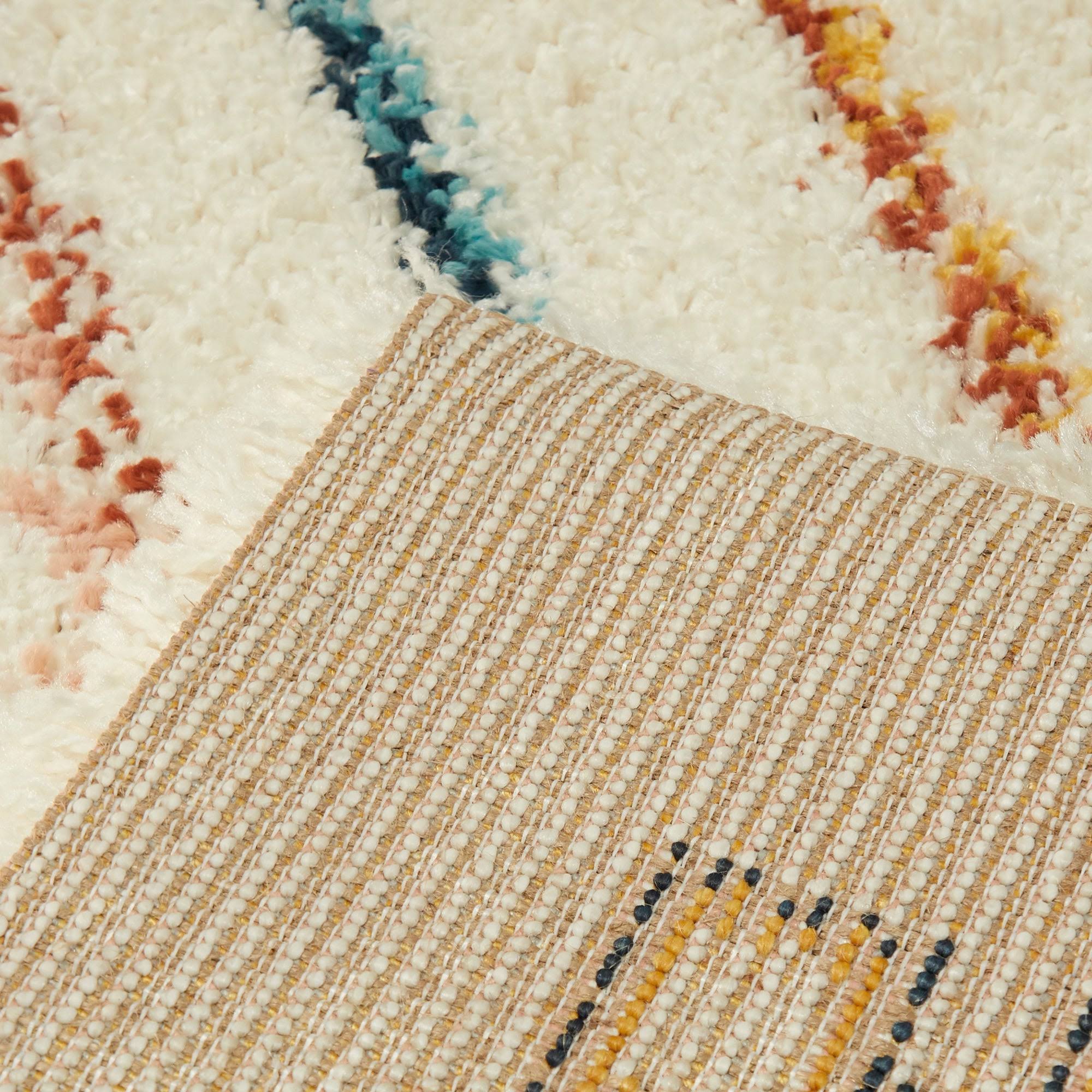 BALTA Bandele Pink 8 ft. x 10 ft. Berber Shag Area Rug