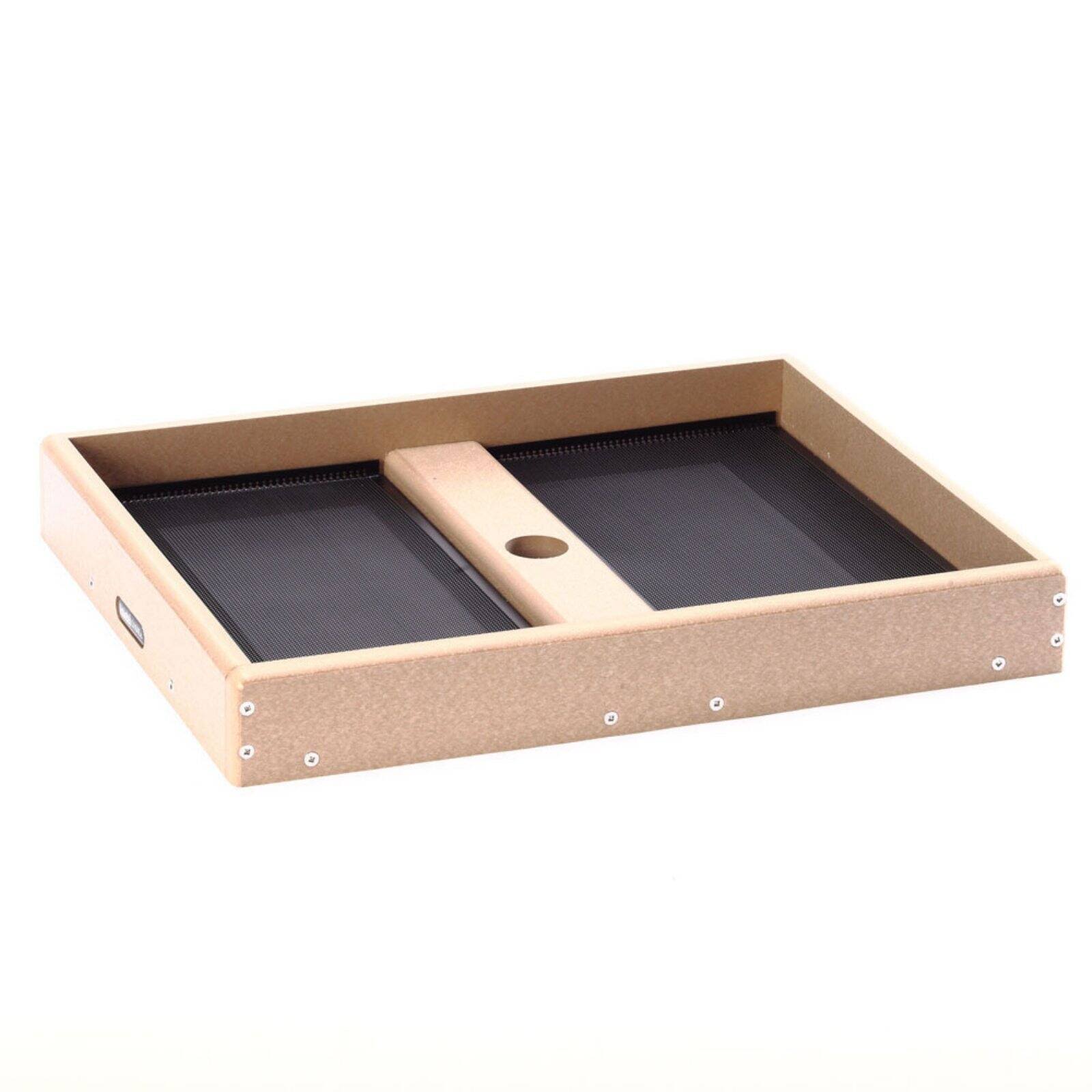 Birds Choice Recycled Pole-Mount Seed Catcher Platform