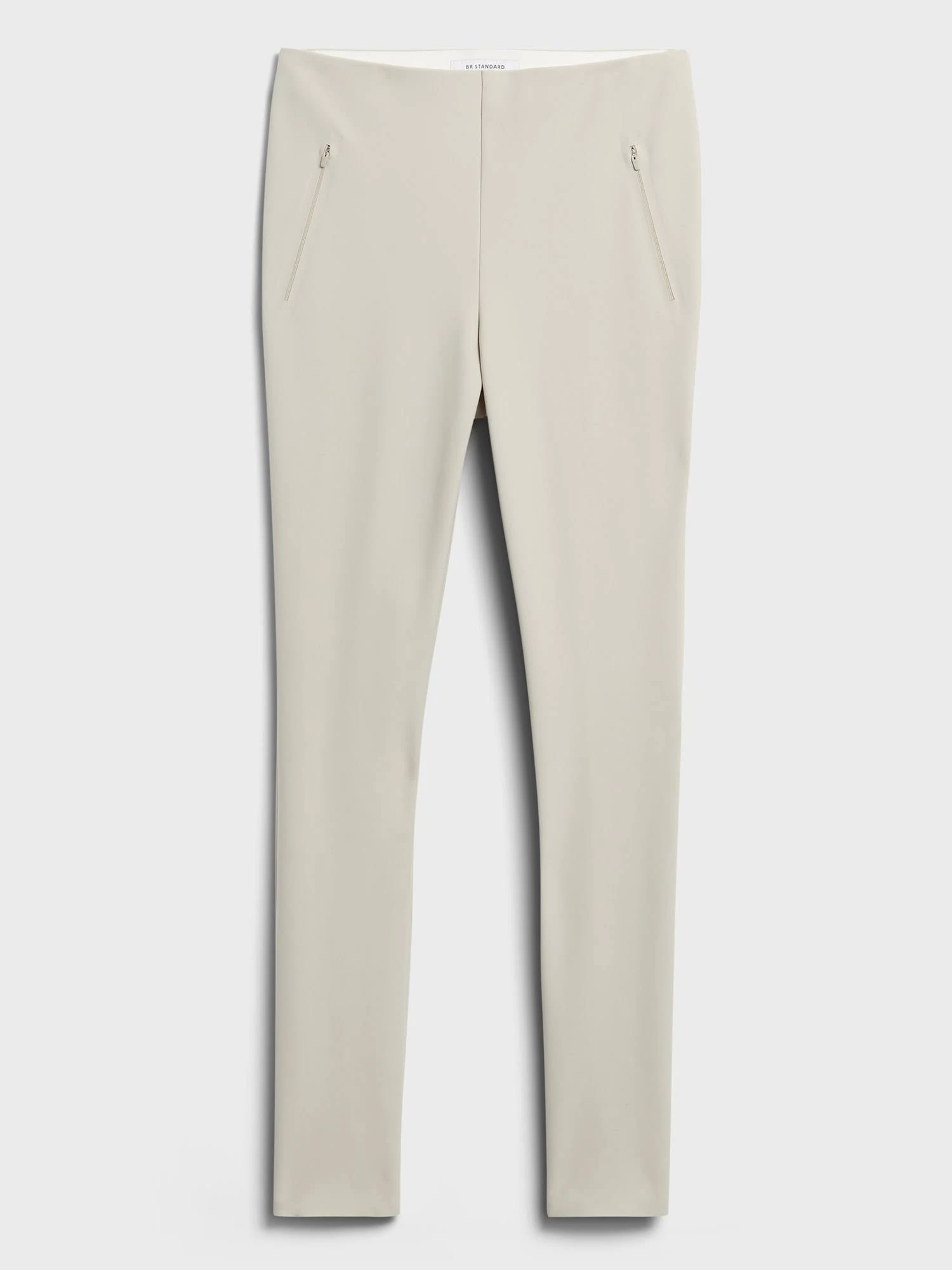 Banana Republic Women's High-Rise Skinny-Fit Luxe Sculpt Pant Sea Salt Size 12 Long