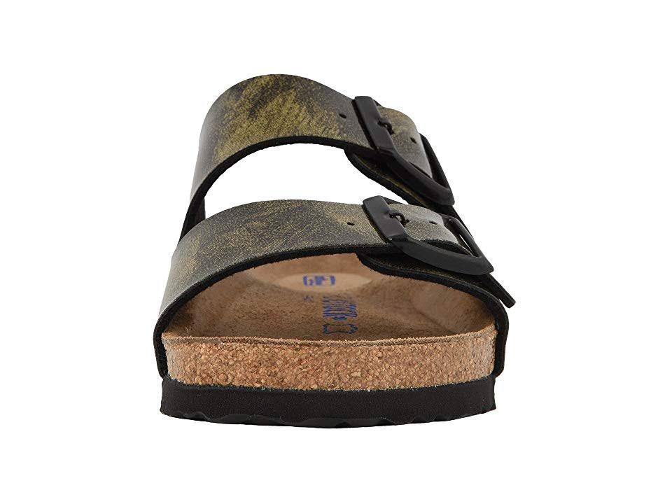 Birkenstock Arizona Soft Footbed, Milky Way Gold Birko-Flor Size: 37 N