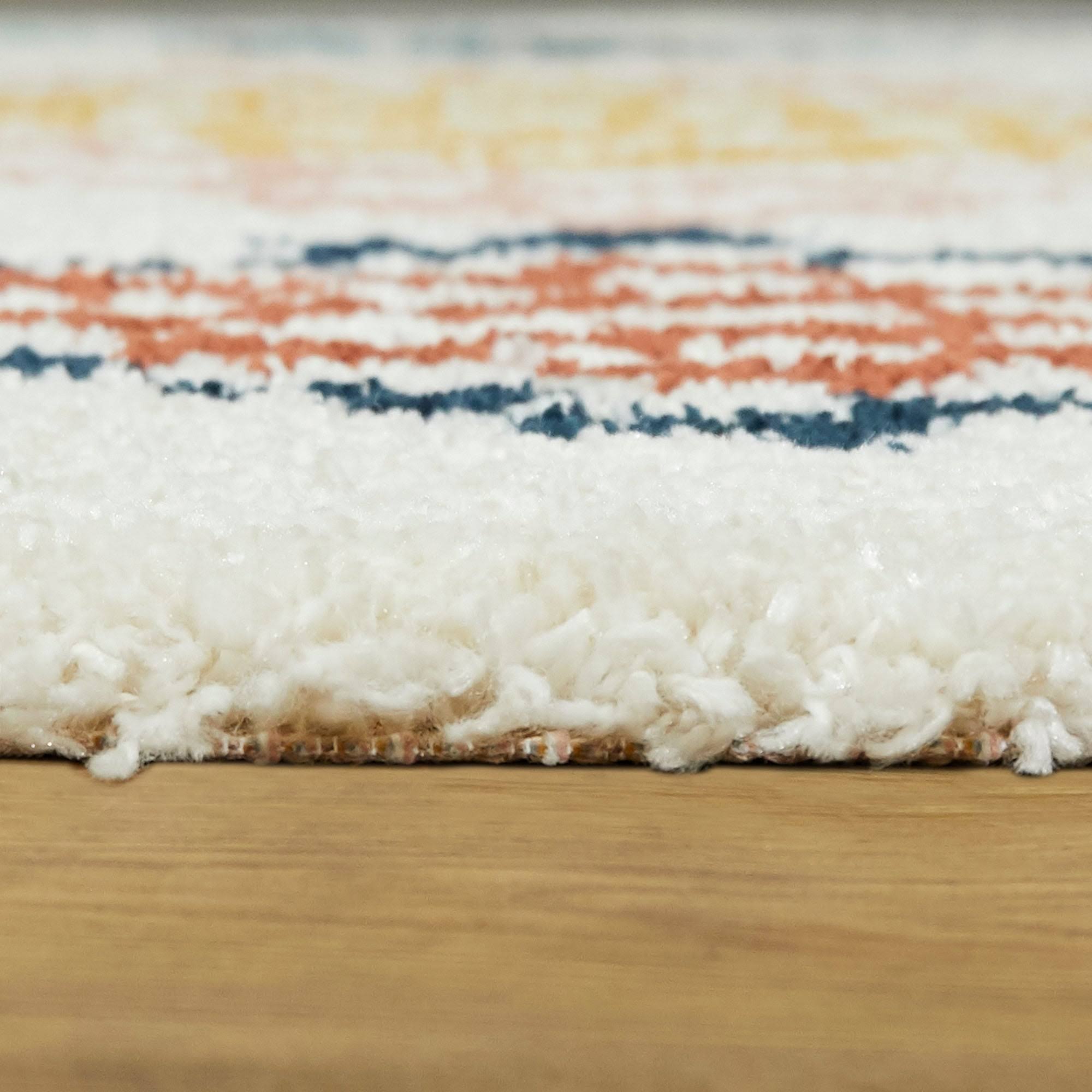 Dossi 5&3 x 7& Woven Area Rug in Cream