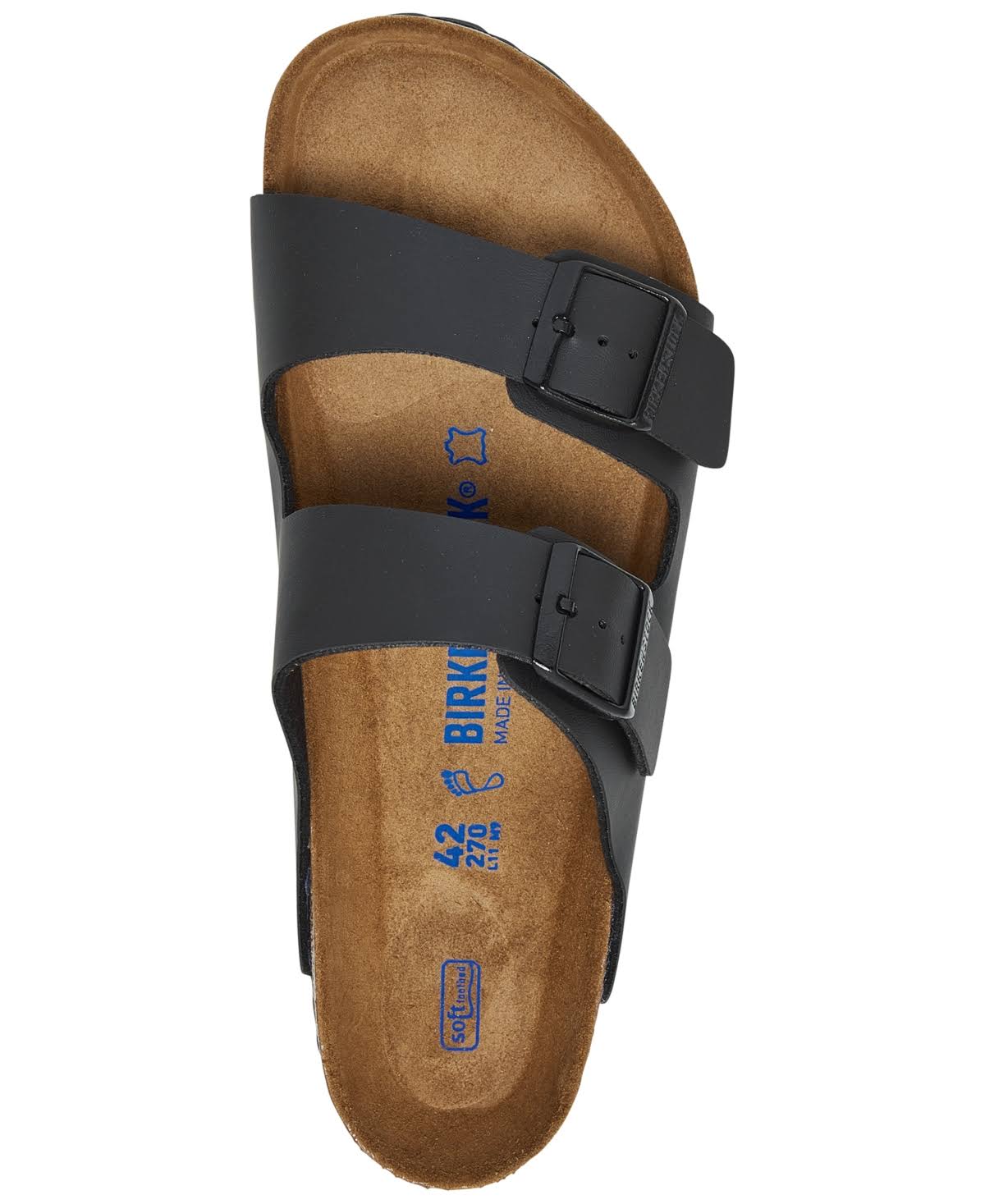 Birkenstock Arizona Soft Footbed Birko-Flor Black / 45