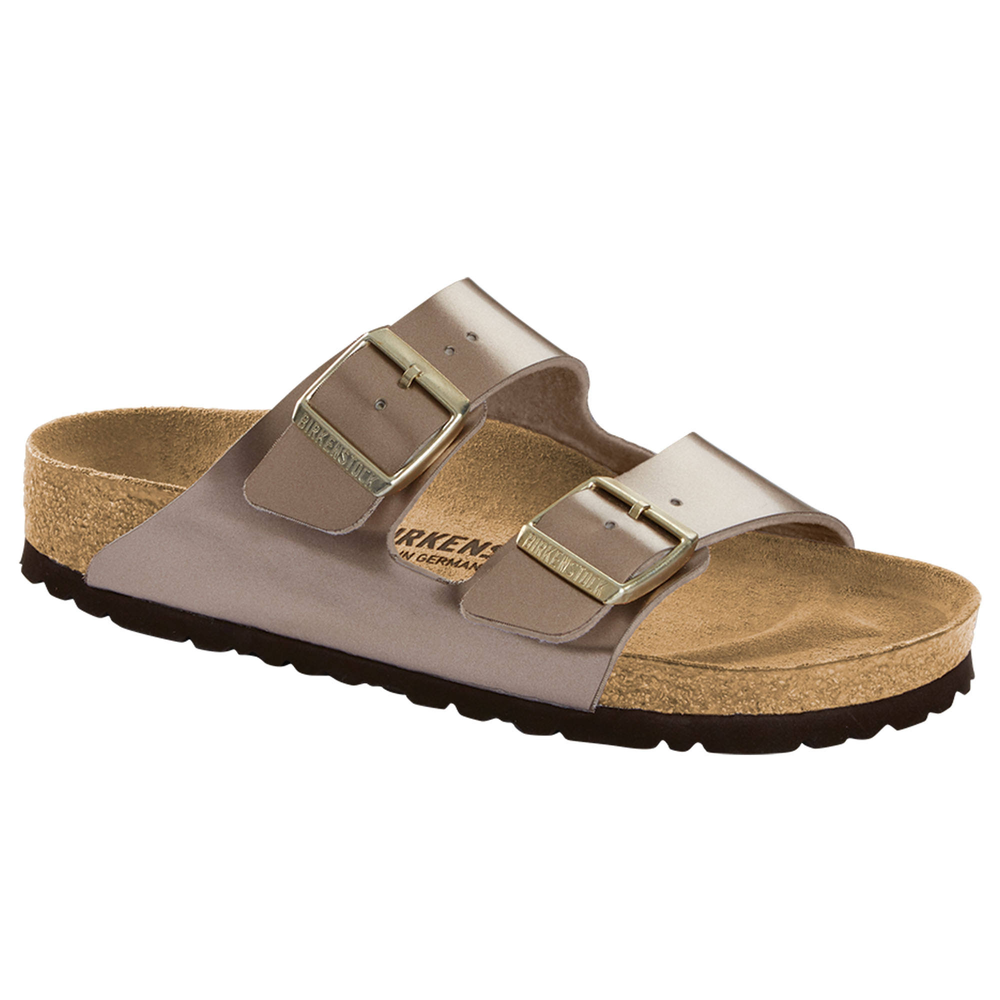 Birkenstock Arizona Birko-Flor Electric Metallic Taupe 37 / Narrow