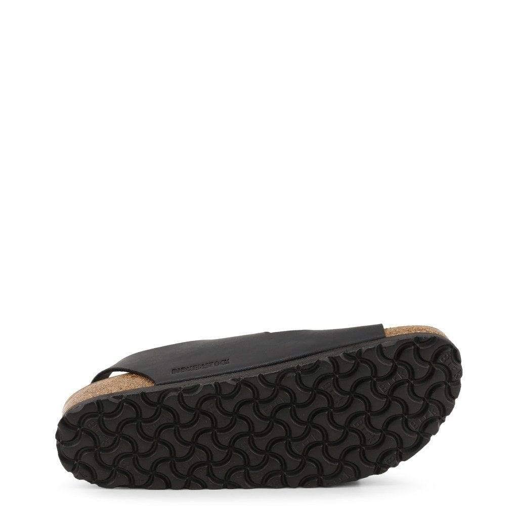 Birkenstock Milano Black Birko-Flor Sandals 40 EU (7-7.5 N US Men/9-9.5 N US Women)