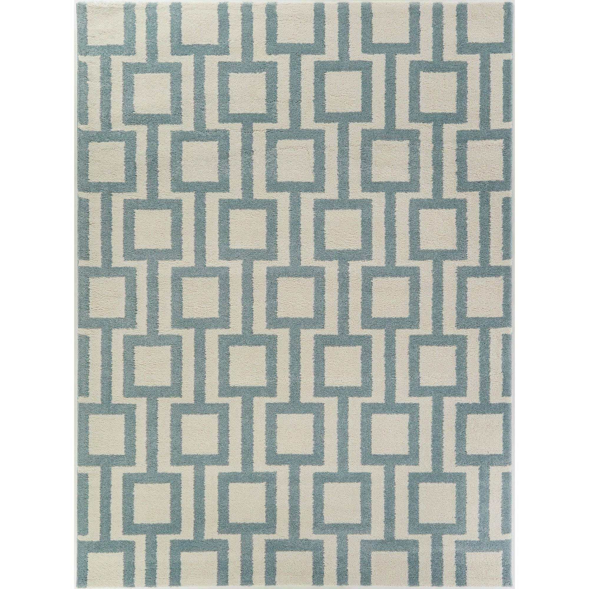 Campbell Modern Geometric Area Rug - 7&10x22 x 10& - Taupe