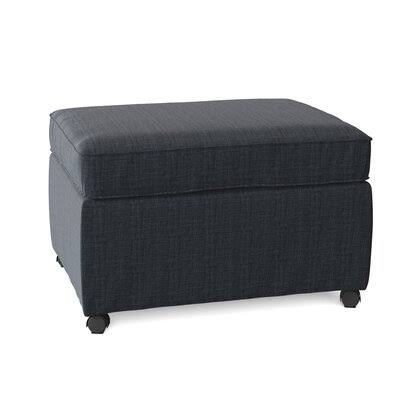 Birch Lane Manning 28x22 Rectangle Standard Ottoman Body Fabric: Fandango Indigo