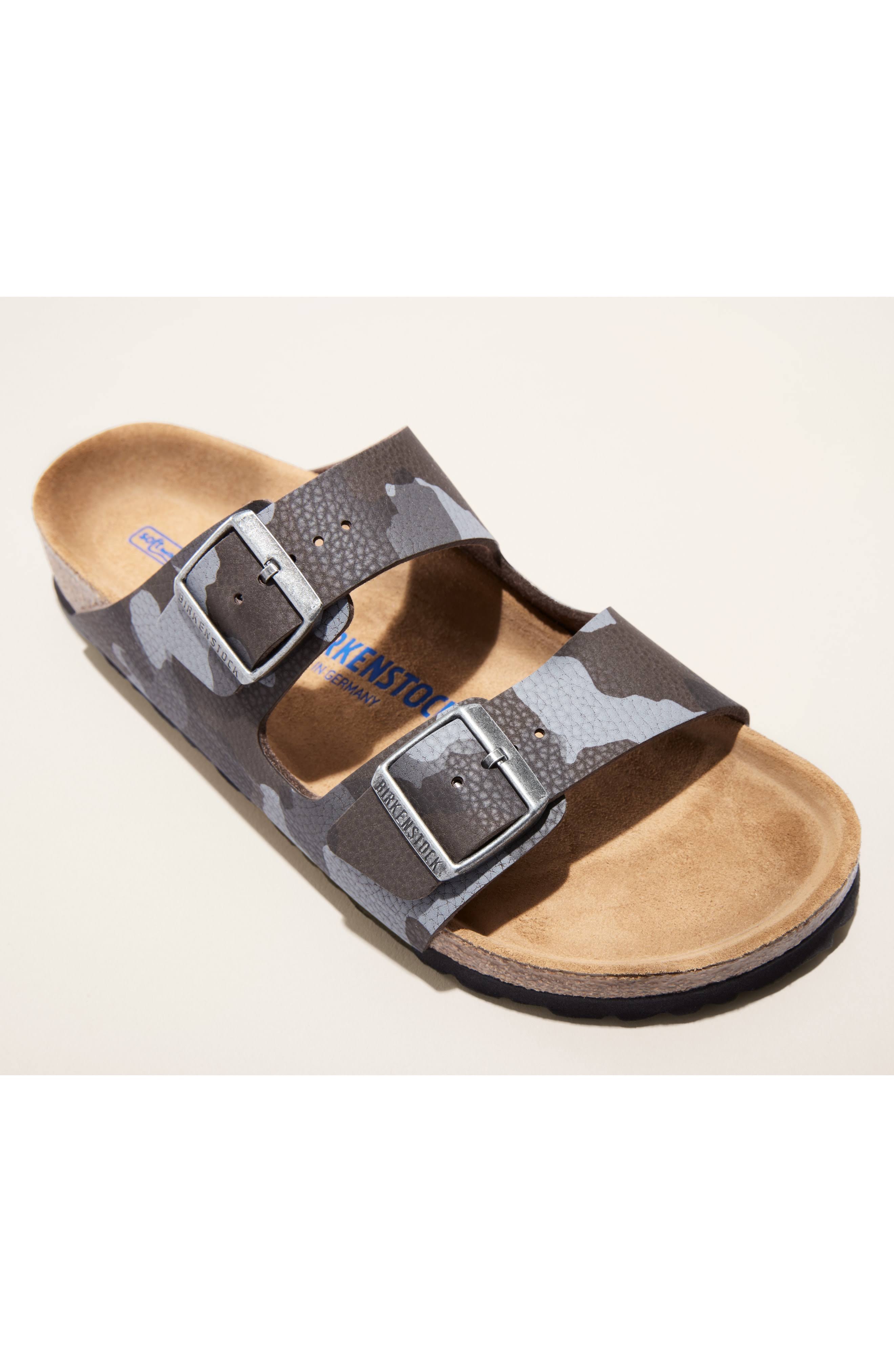 Birkenstock Arizona Soft Footbed - Oiled Leather Blue / 43 / Regular
