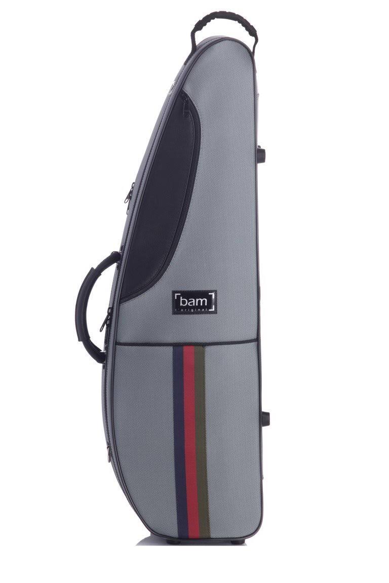 BAM St. Germain Contoured Violin Case Gray