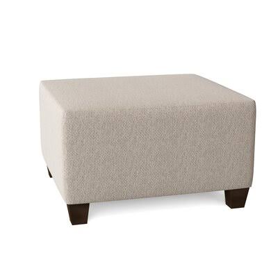 Birch Lane Lise 29x22 Rectangle Standard Ottoman Body Fabric: Nobletex Platinum