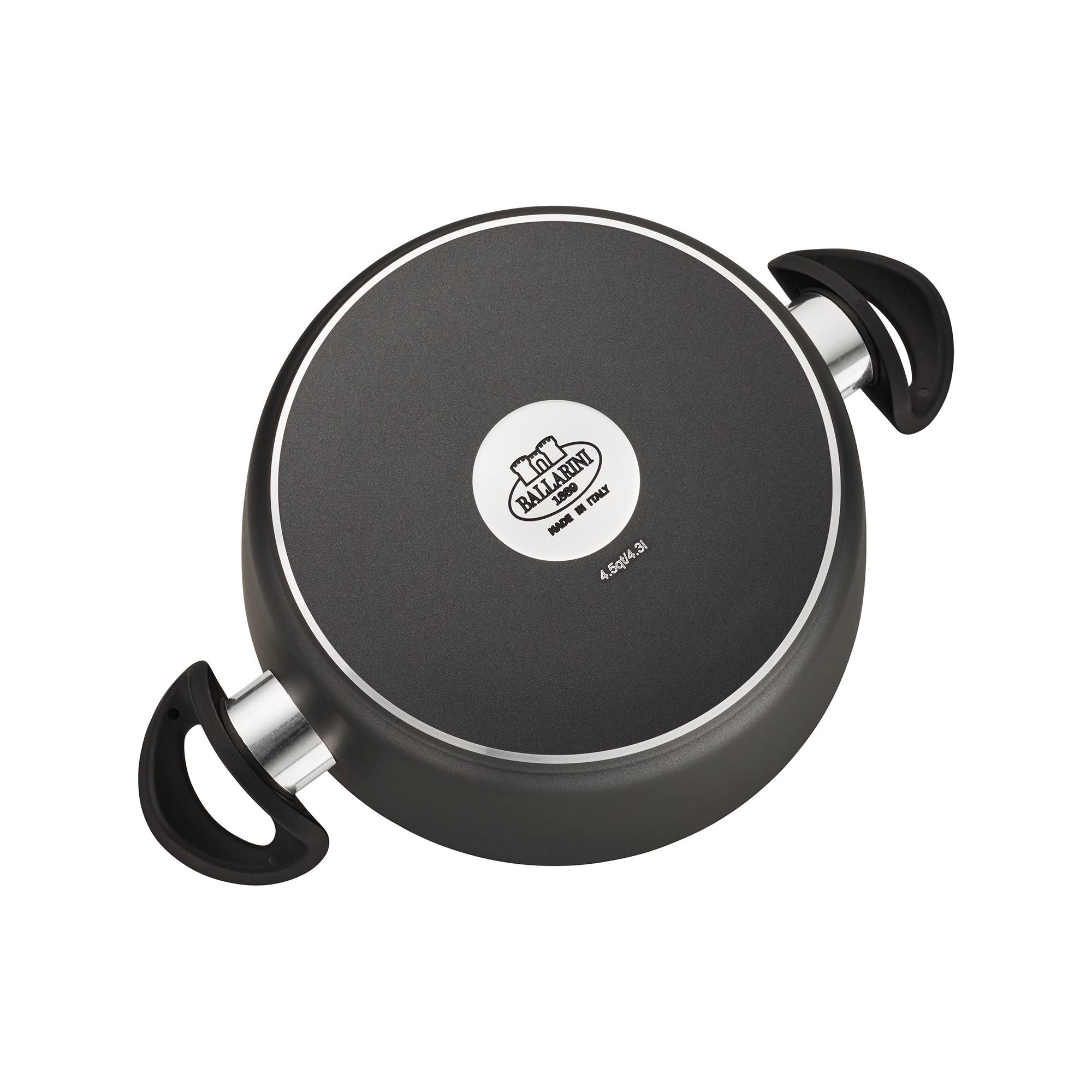 Ballarini Pisa Forged Aluminum 4.5-Quart Nonstick Dutch Oven with Lid