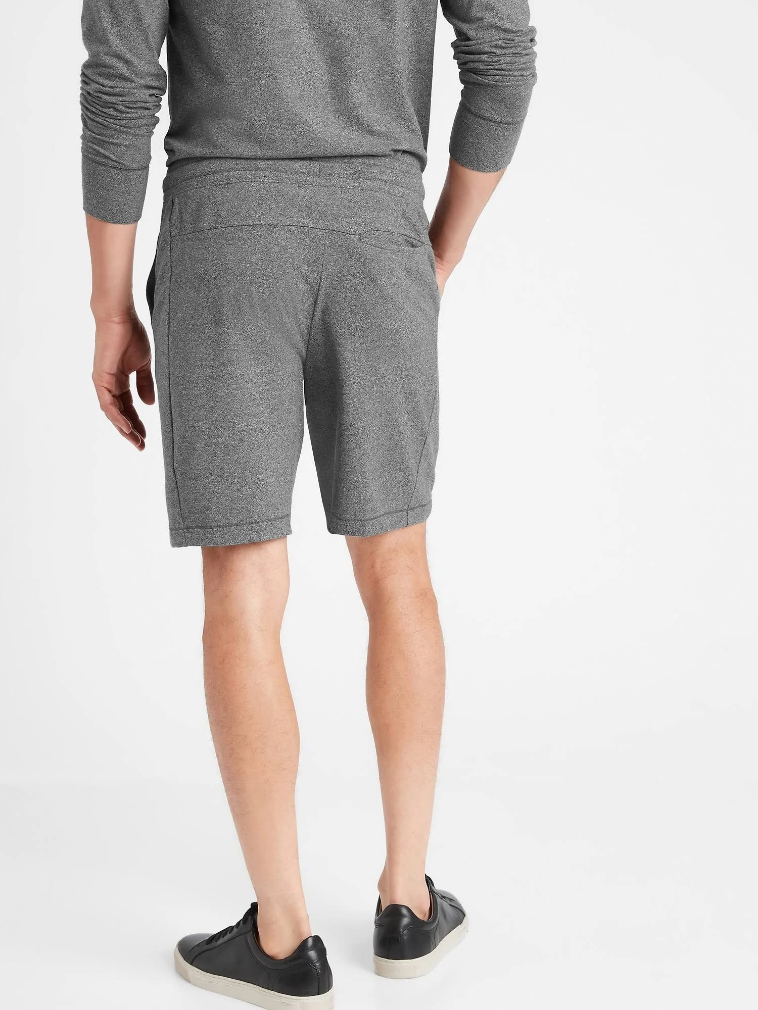 Banana Republic Men's Cozy Lounge Short Charcoal Gray Size M