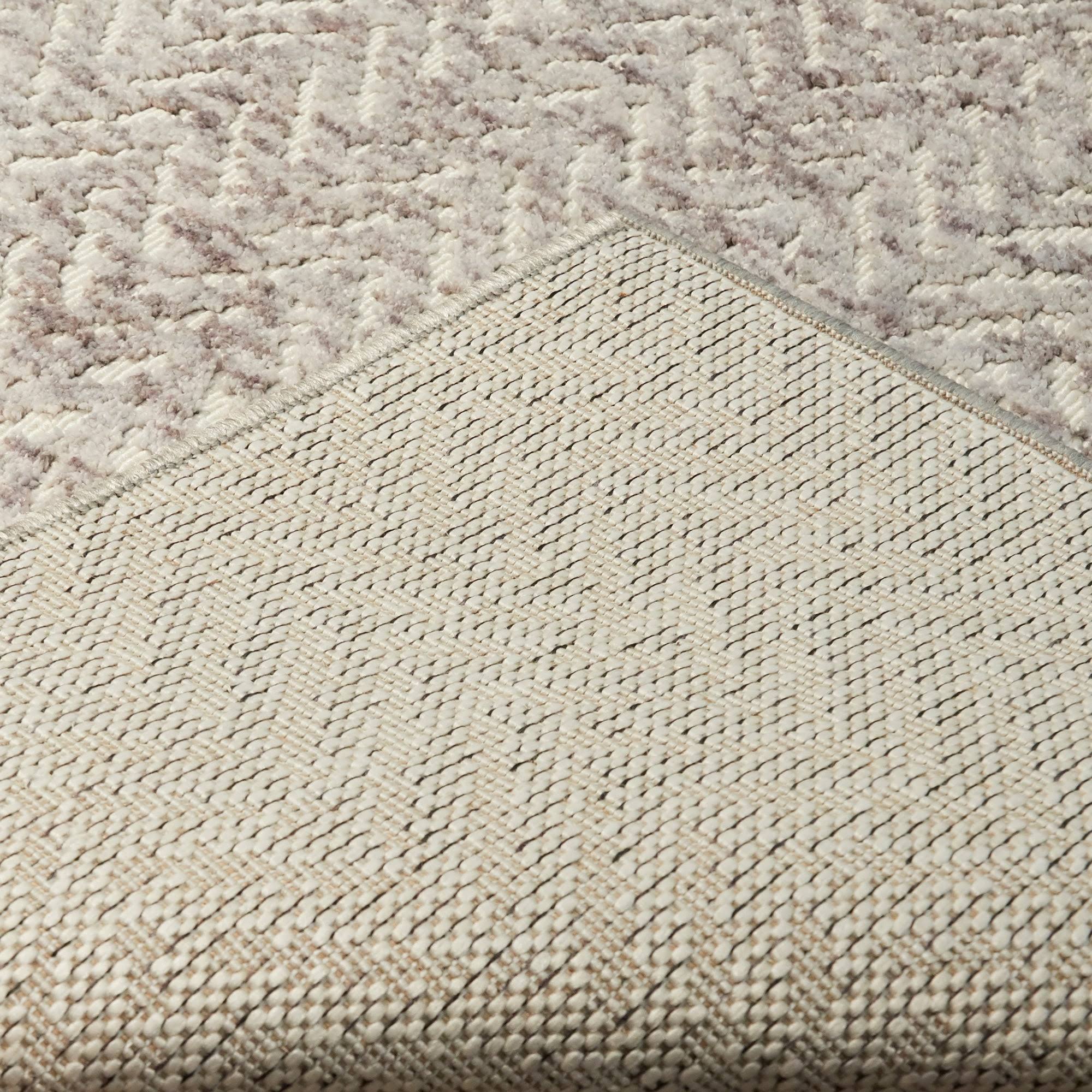 BALTA Tessin Charcoal 5 ft. x 7 ft. Contemporary Area Rug, Grey