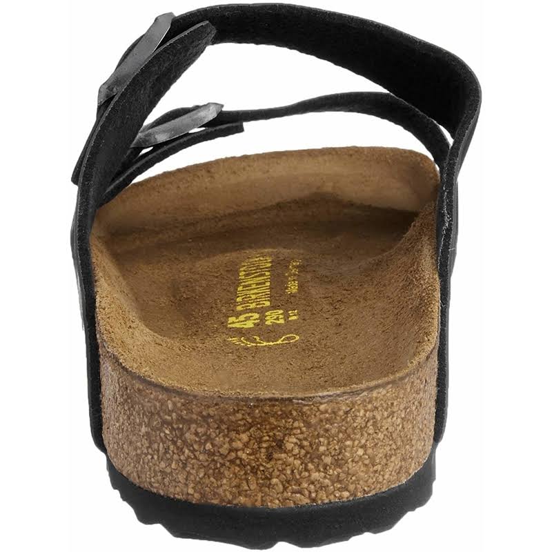Birkenstock Adult Arizona Black Birko-Flor Flat Sandals