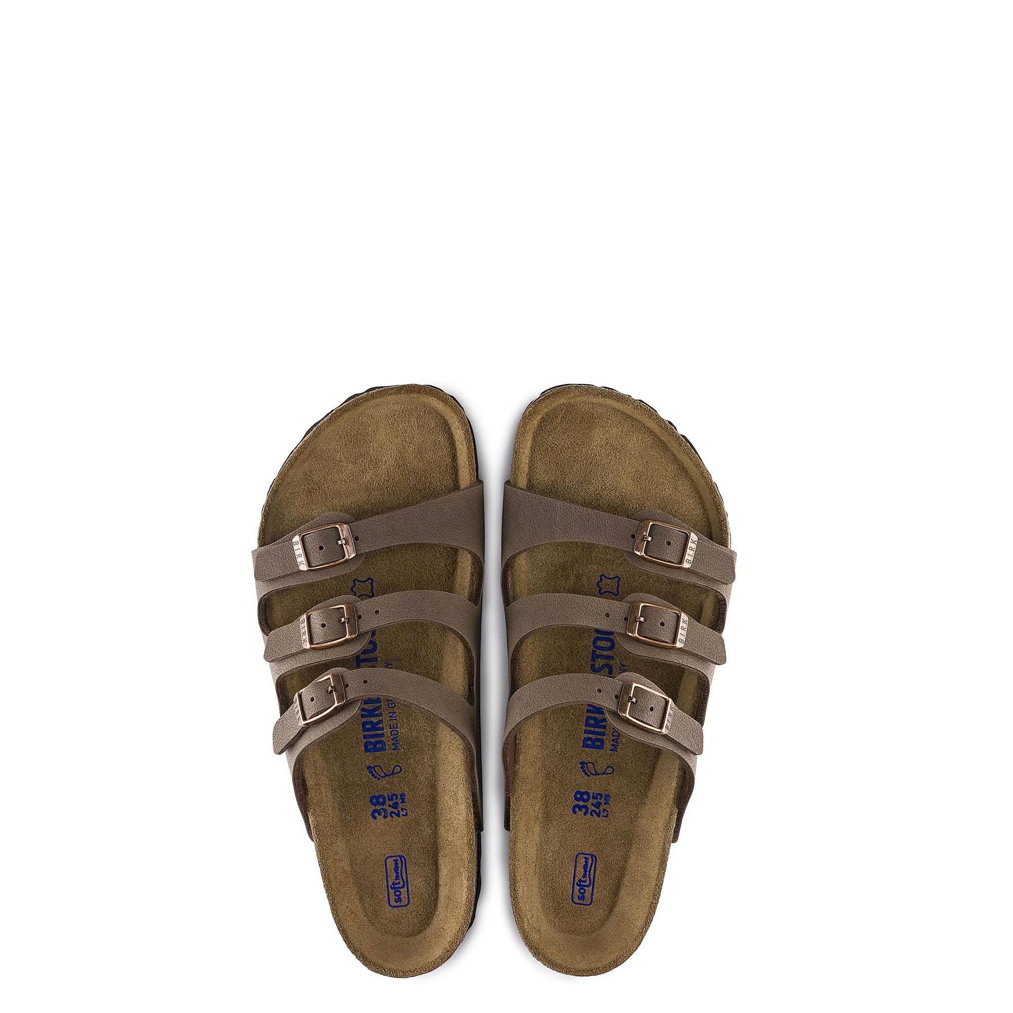 Birkenstock Women's Florida Soft Footbed Sandals (Mocha) - Size 11.0 M