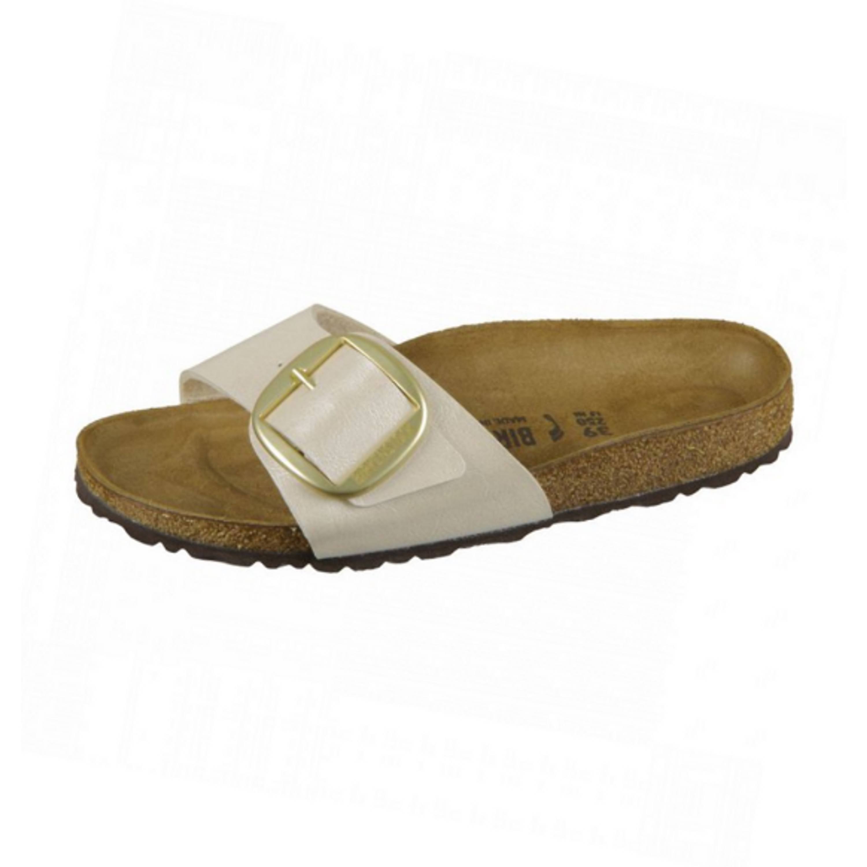 Birkenstock Madrid Big Buckle Narrow gracefull Pearl White Birkoflor 42 EU / Narrow