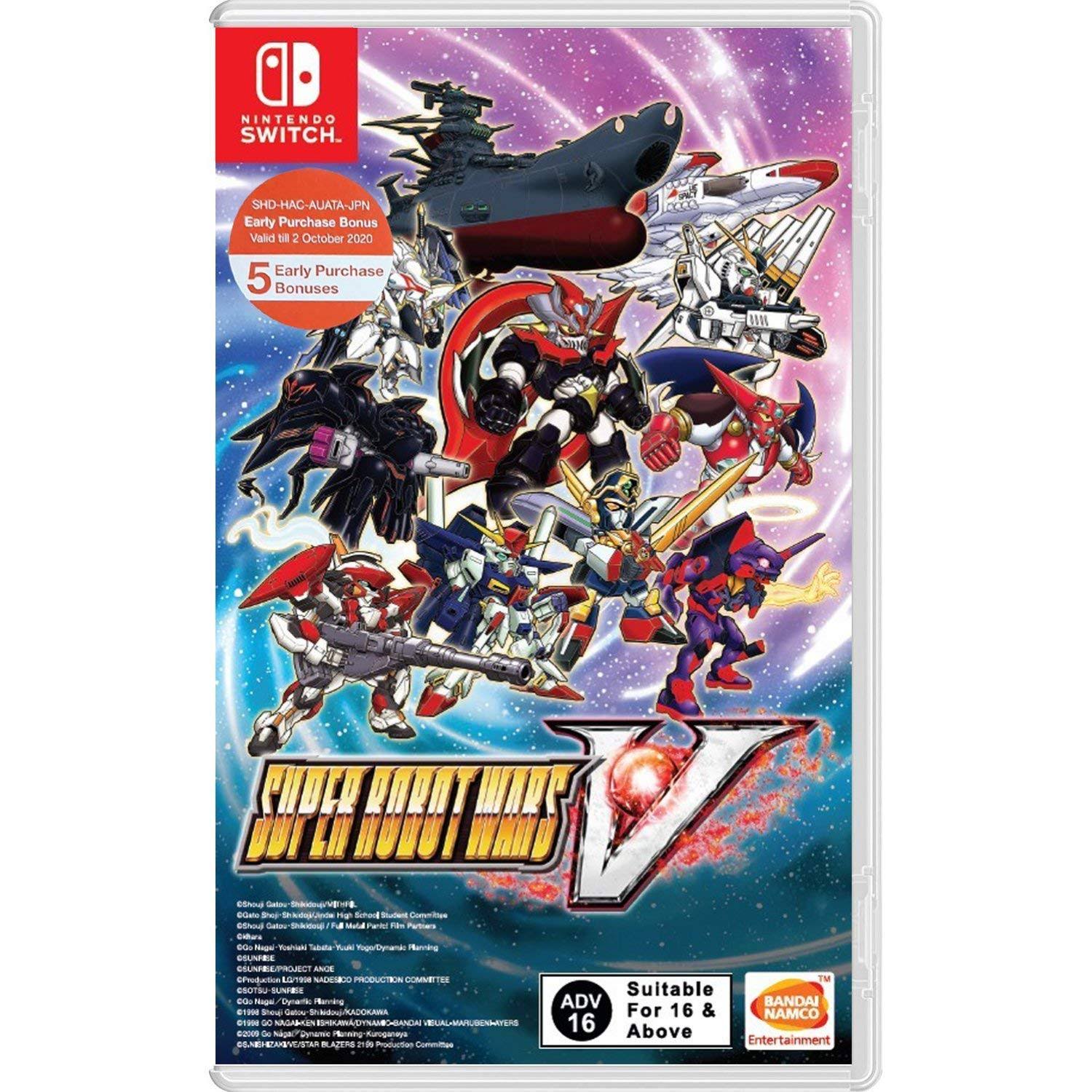 Super Robot Wars V - Nintendo Switch (English Subtitles)
