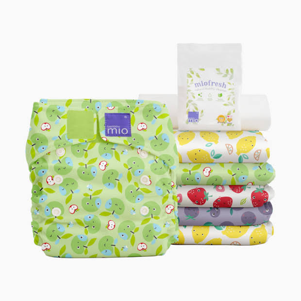 Bambino Mio Miosolo Diaper Set White