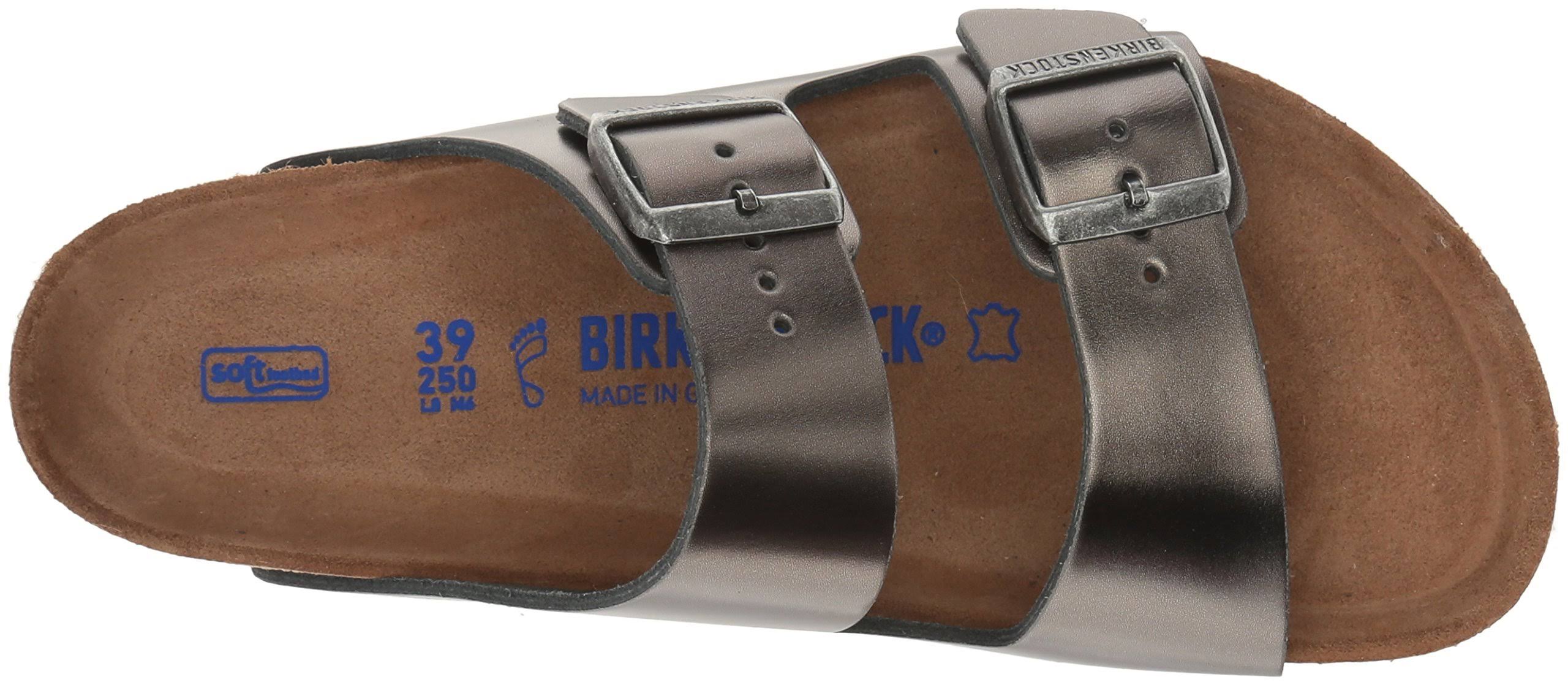 Birkenstock Arizona Soft Footbed (41 Metallic Anthracite)