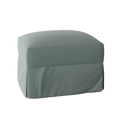 Young 29x22 Rectangle Standard Ottoman Body Fabric: Sunbrella Canvas Spa