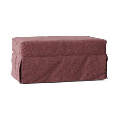 Birch Lane Fairchild 44x22 Rectangle Standard Ottoman Body Fabric: Sunbrella Flagship Rosewood