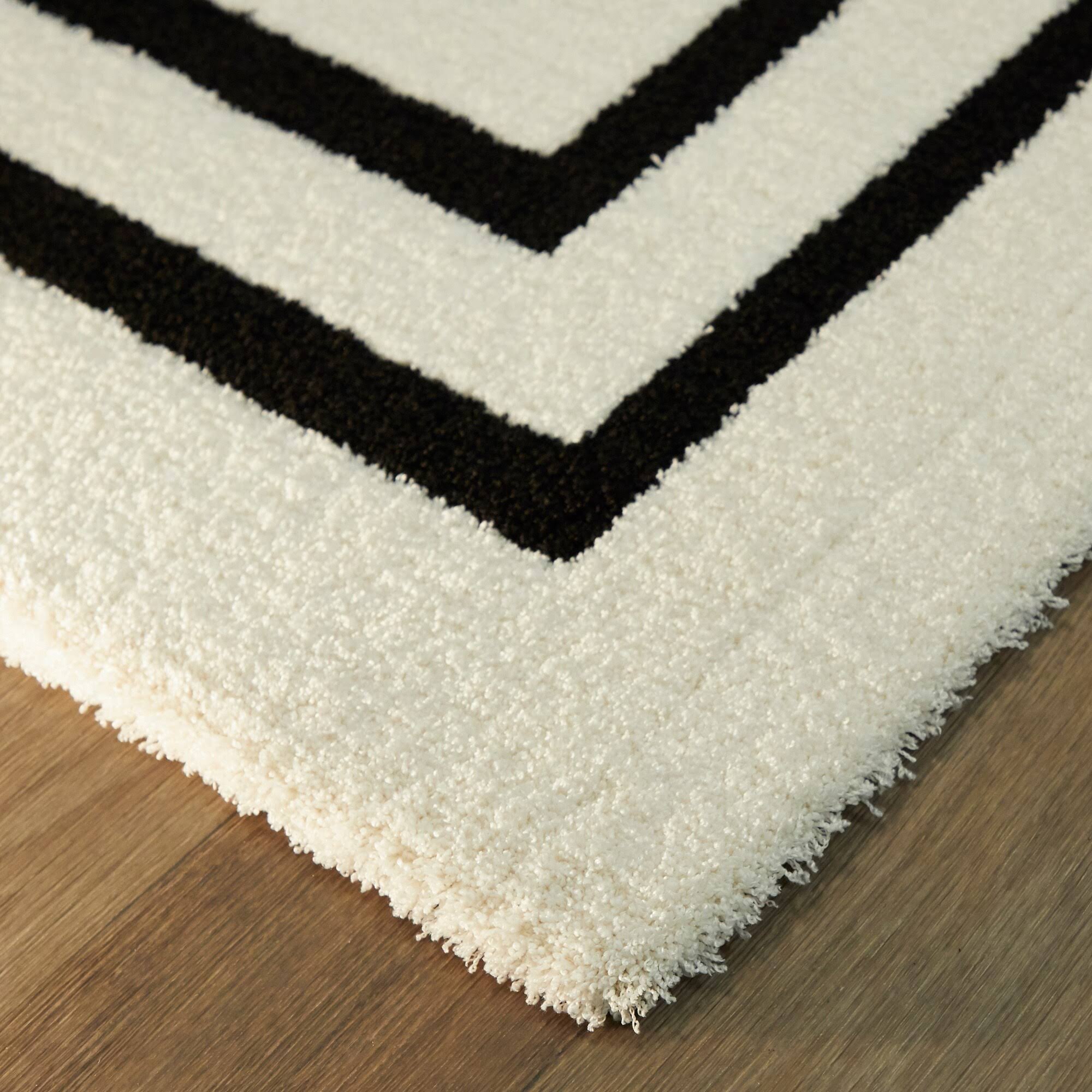 BALTA Burgess White 8 ft. x 10 ft. Contemporary Area Rug