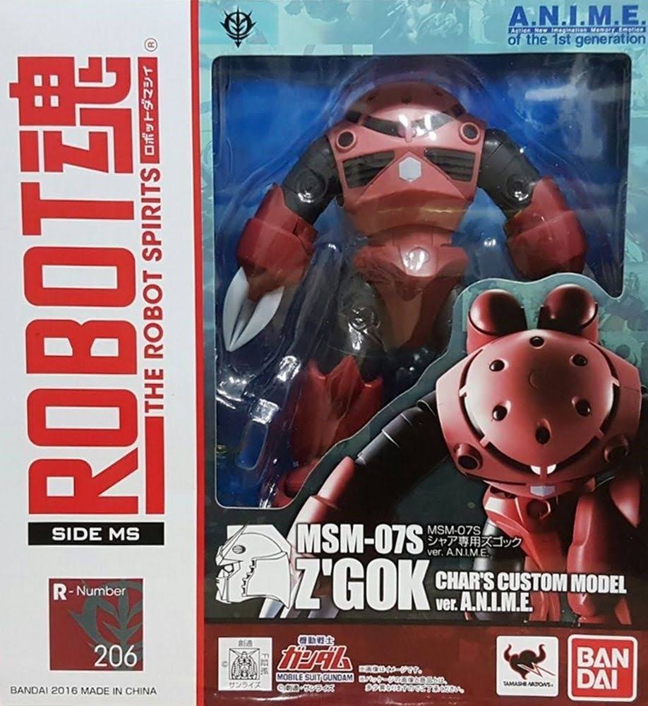 Gundam Robot Spirits Action Figure - Char&s Custom Model MSM-07S Z&GOK A.N.I.M.E.