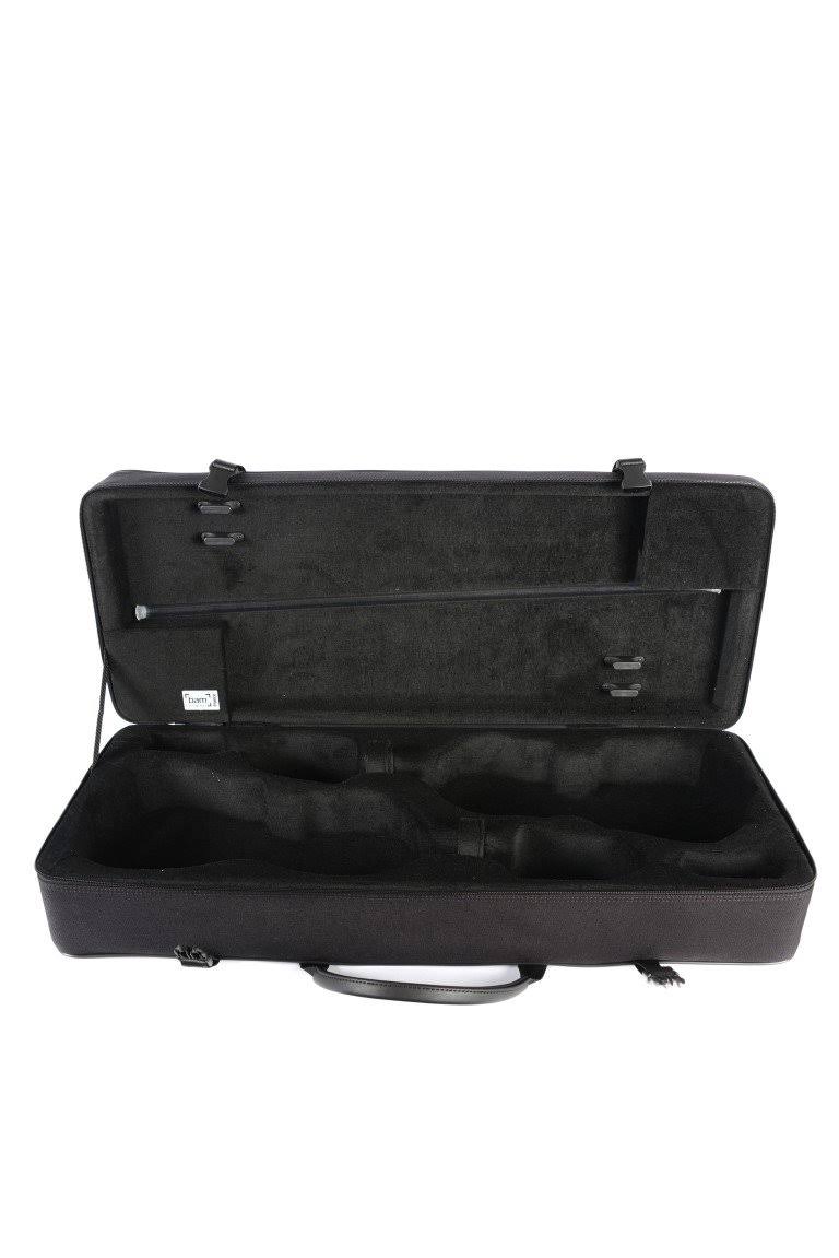 BAM 2005S Classic Double Violin Case Green