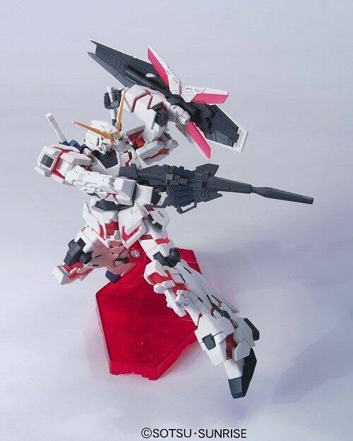 Bandai Hobby #100 RX-0 Unicorn Gundam (Destroy Mode) Bandai HGUC Action Figure