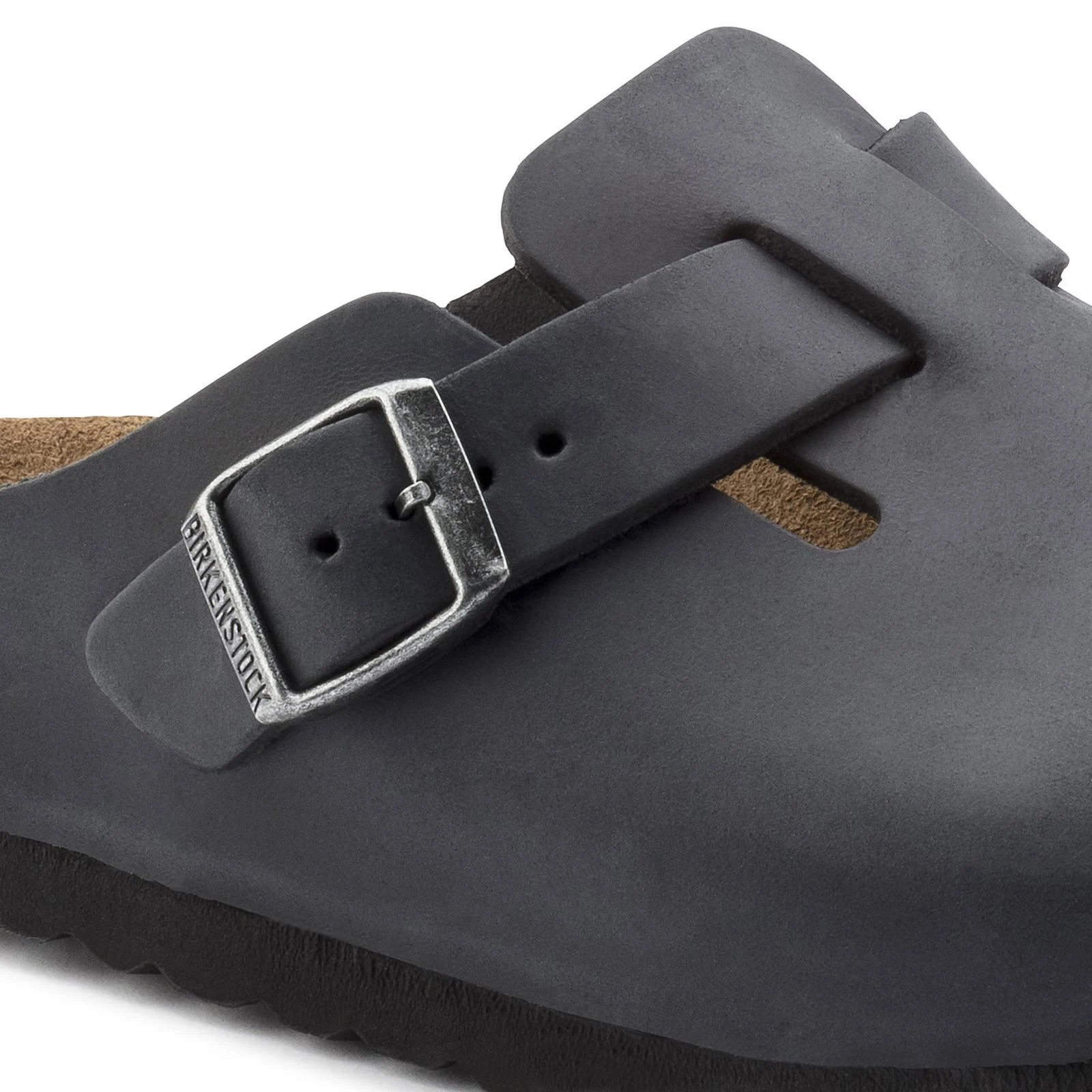 Birkenstock Boston Mules Black Leather 36 EU