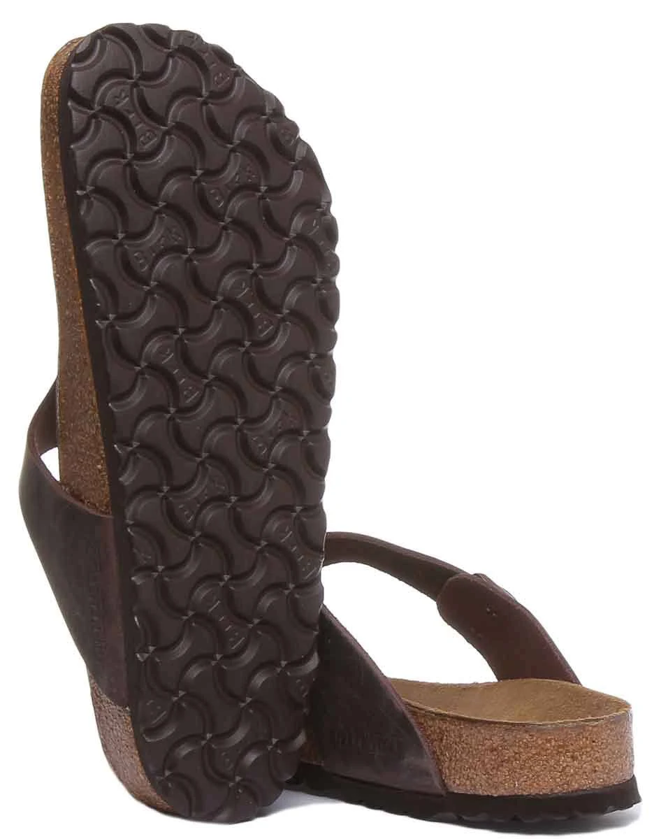 Birkenstock - GIZEH_OILED-LEATHER - Brown / 42