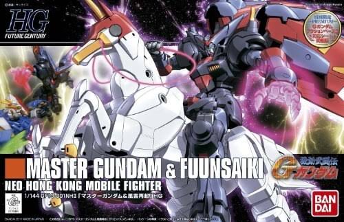 Bandai #128 Master Gundam and Fuunsaiki 1/144 High Grade Future Century