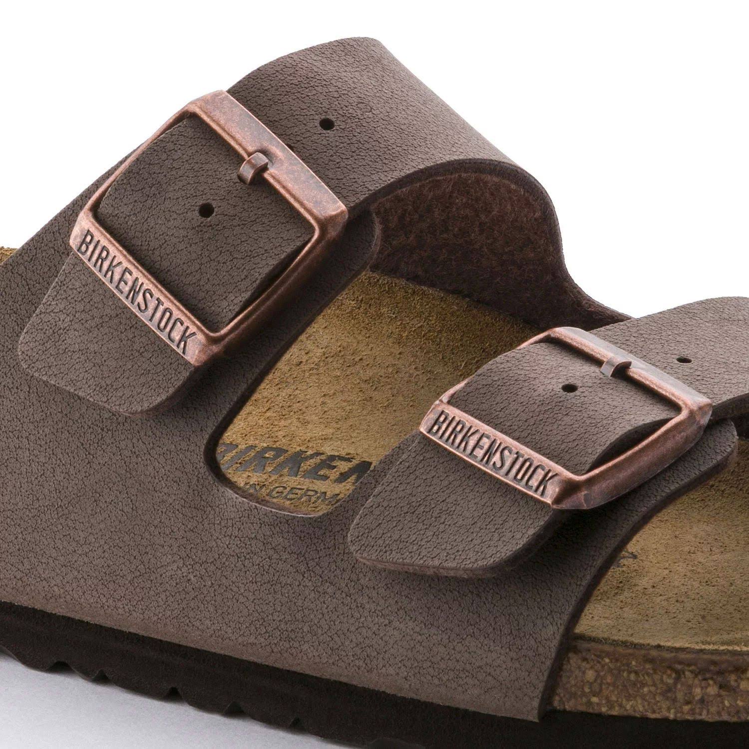 Birkenstock Men's Arizona Slide Sandal, Mocha, Size 13-13.5