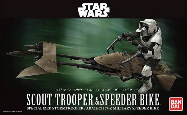Star Wars 1/12 Scout Trooper and Speeder Bike