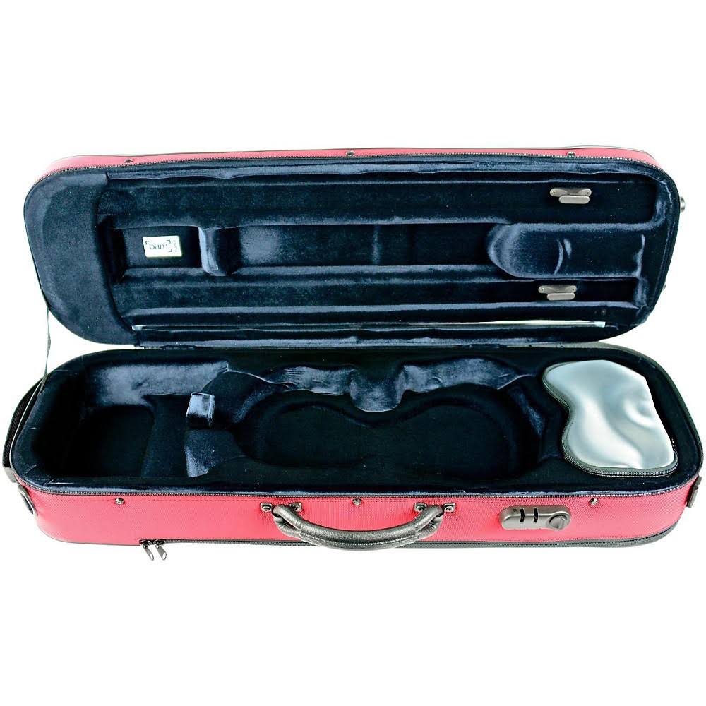 BAM 5001S Stylus Violin Case Burgundy (Red)