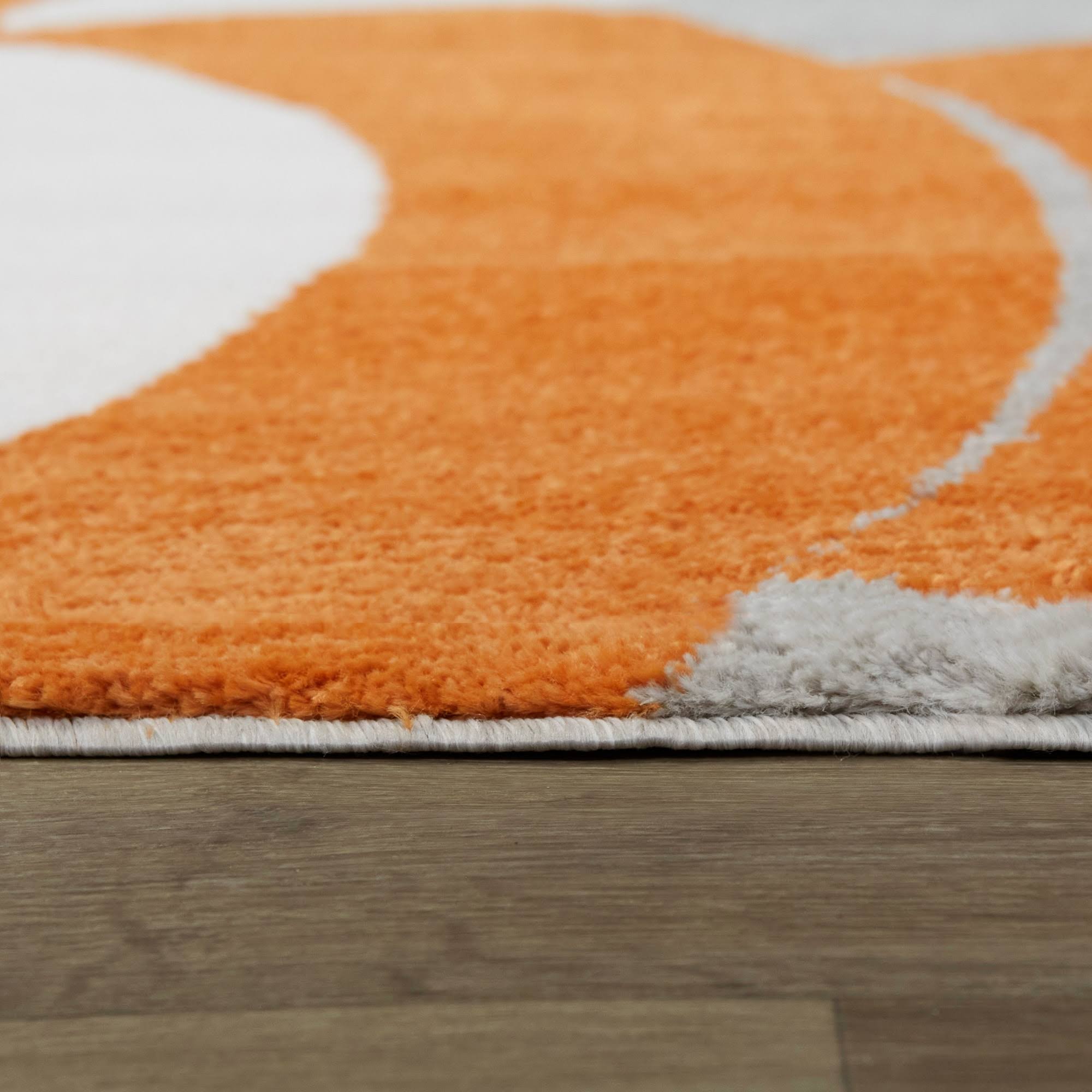 Balta Friendly Fox Orange 5 ft. x 7 ft. Kids Area Rug