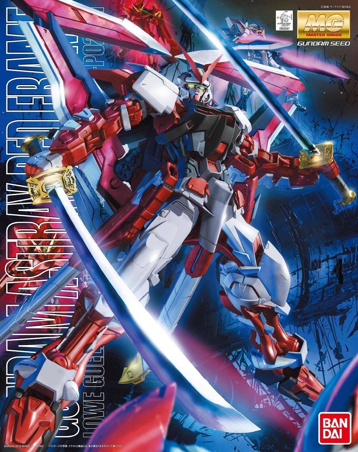 Bandai Hobby mg Gundam Kai Model Kit 1/100 Scale Astray Red Frame #With Tracking