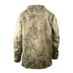 Banded Heavy Tec Fleece 1/2 Zip Pullover NAT Large, Men's, Beige