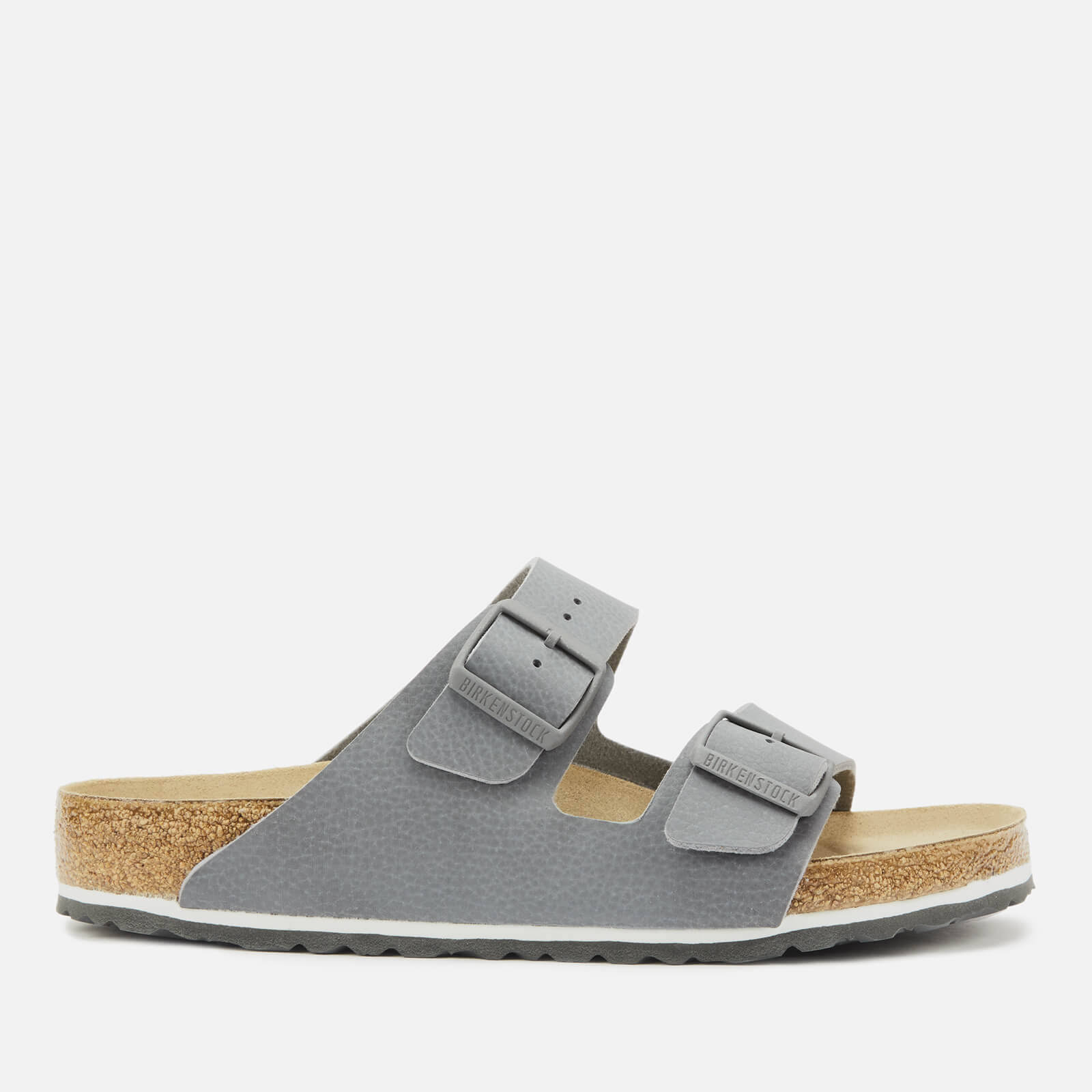 Birkenstock Arizona Birko Flor Regular Sandals - Desert Soil Gray