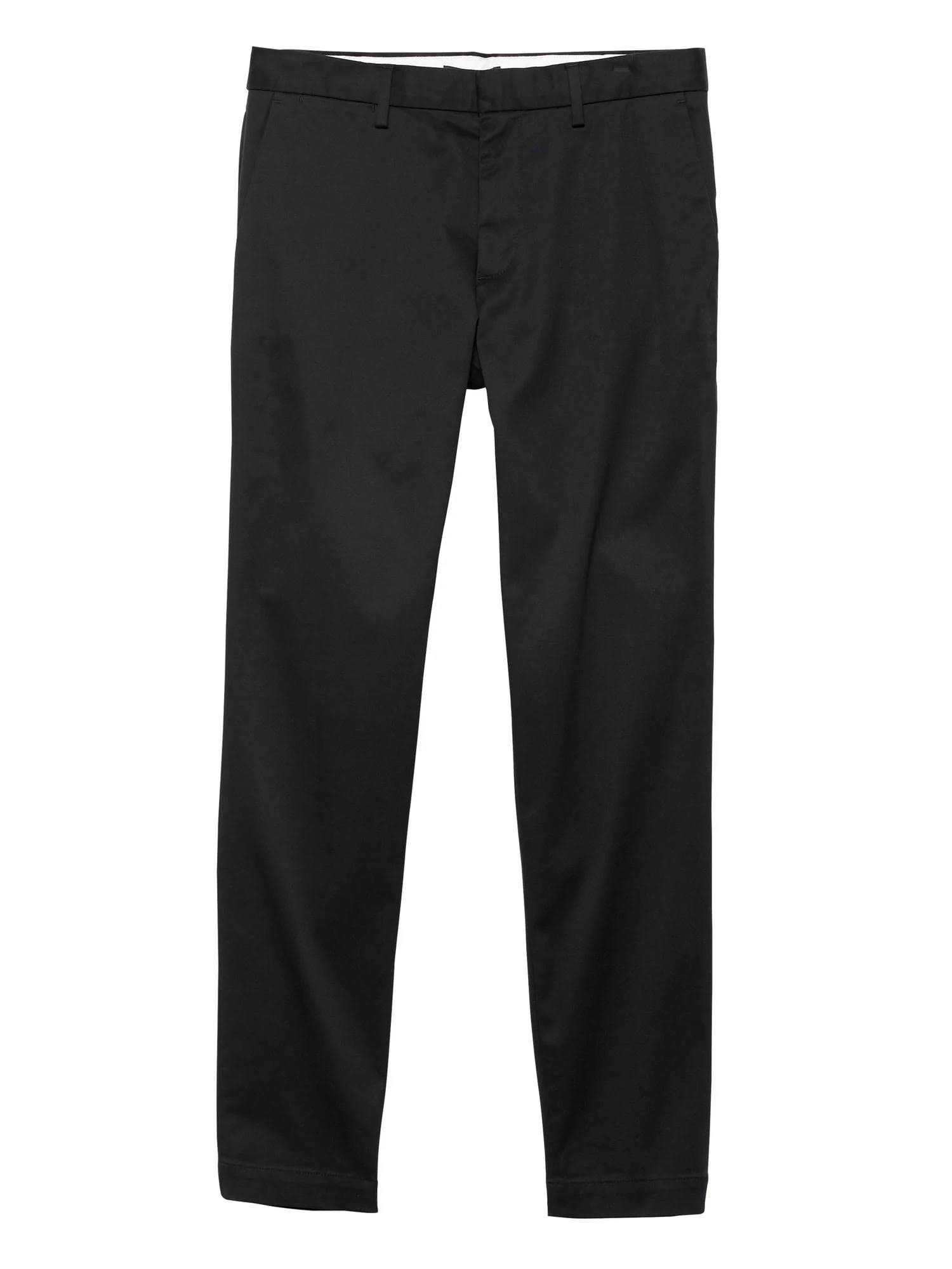 Banana Republic Men's Mason Athletic Tapered Rapid Movement Chino Pant Black Tall Size 35W 36L
