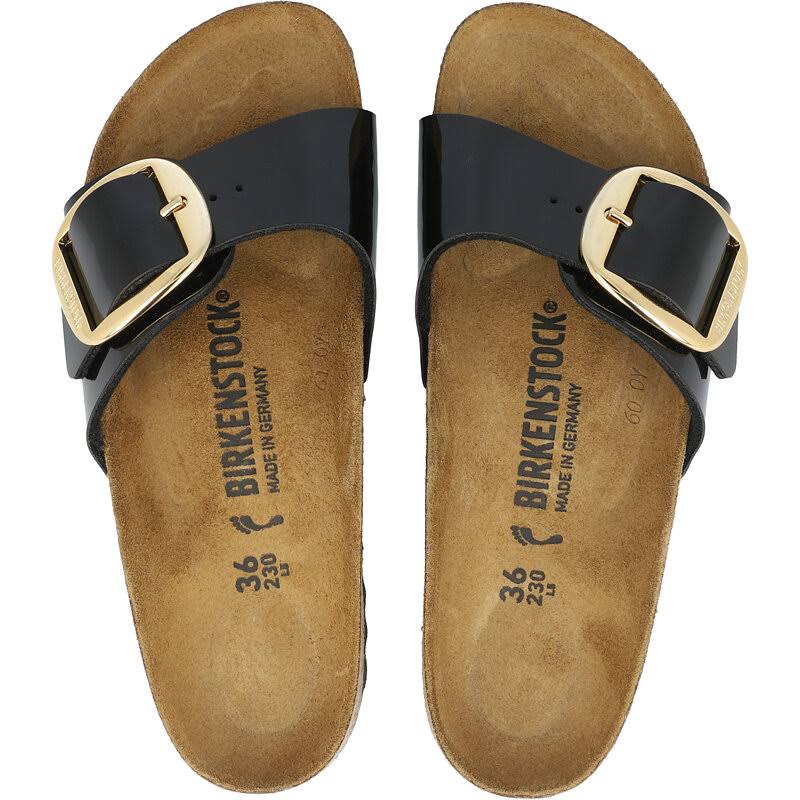 Birkenstock W Madrid Big Buckle - Patent Black - US 6 - Women