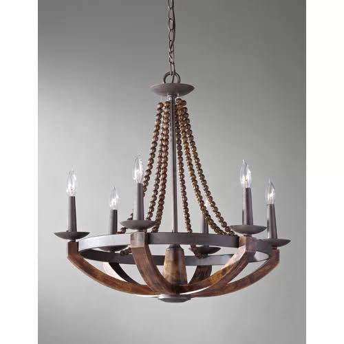 Sylvie 6-Light Candle Style Empire Chandelier