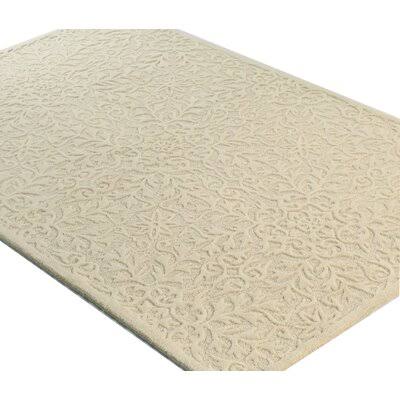 Naomi Floral Handmade Tufted Wool Ivory Area Rug Birch Lane Rug Size: Rectangle 5& x 7&6x22
