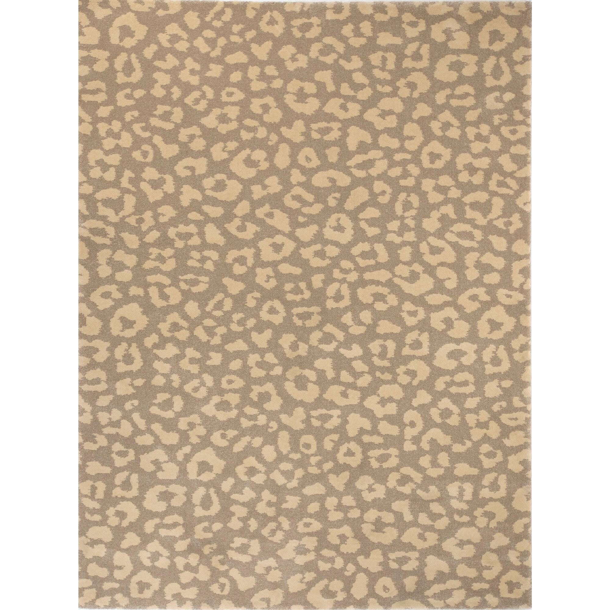 Josephina Leopard Print Area Rug - 2&7x22 x 7& Runner - Pink