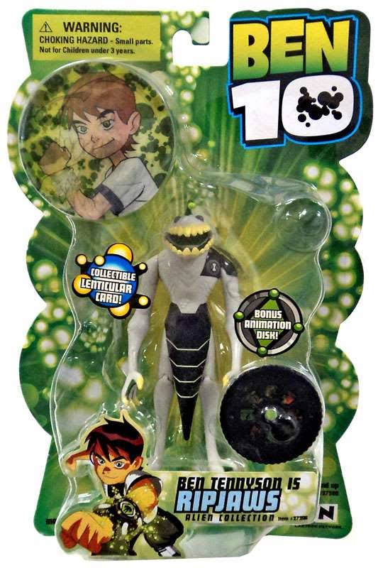 Bandai Ben 10 Alien Collection Series 1 Ripjaws Action Figure