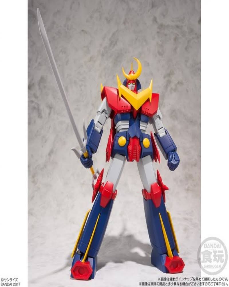 Bandai Shokugan Super Mini Pla Invincible Super Man Zambot 3 Model Kit