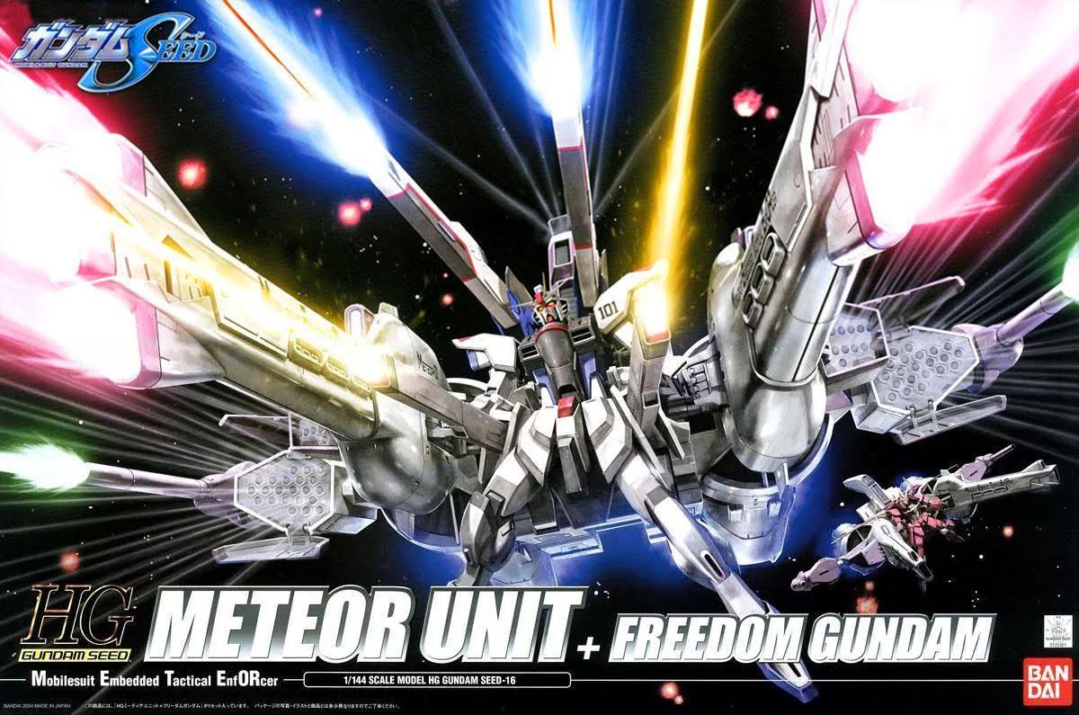 HG 1/144 Freedom Gundam + Meteor Unit
