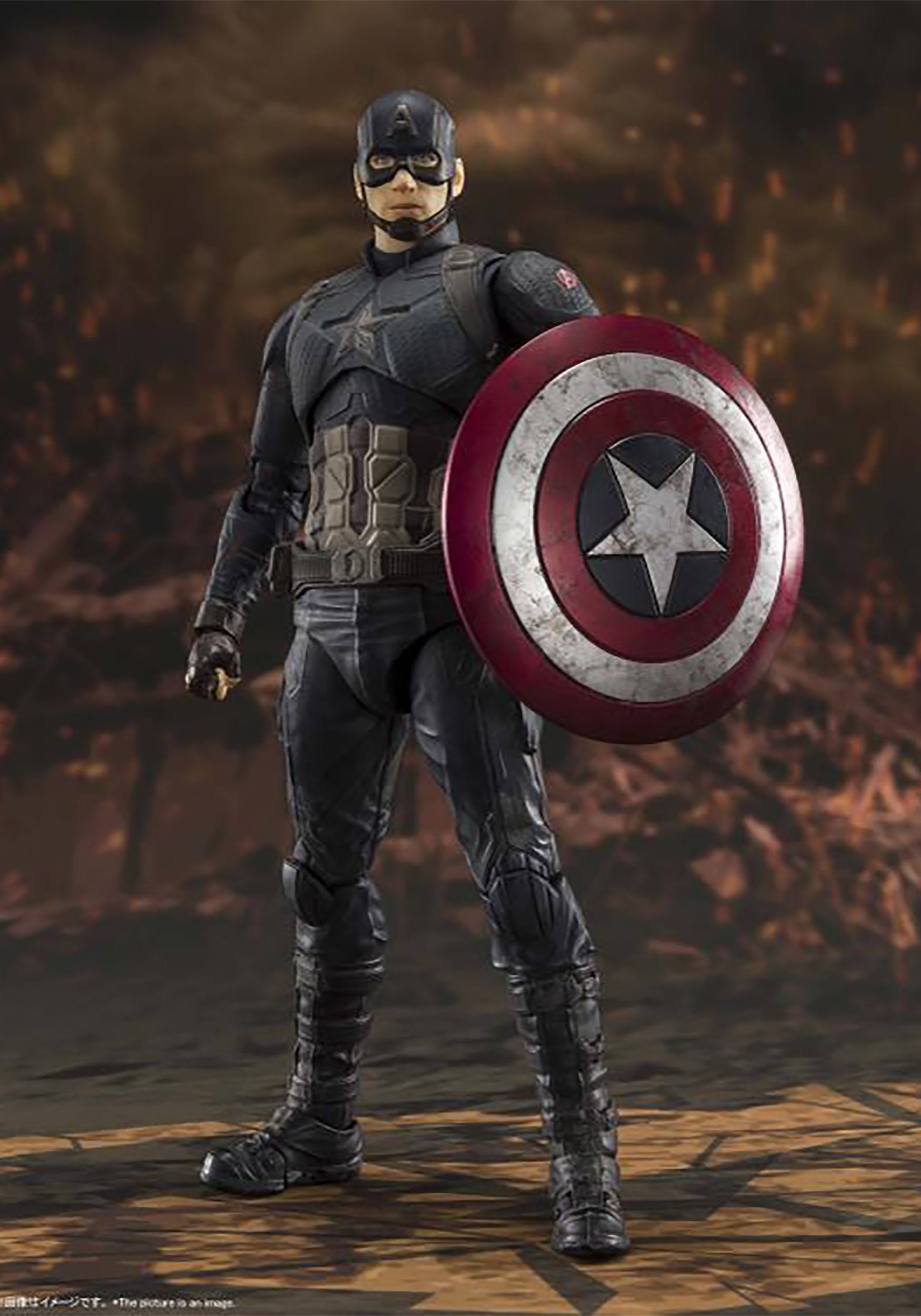 Avengers Endgame: Captain America Final Battle Edition S.H.Figuarts