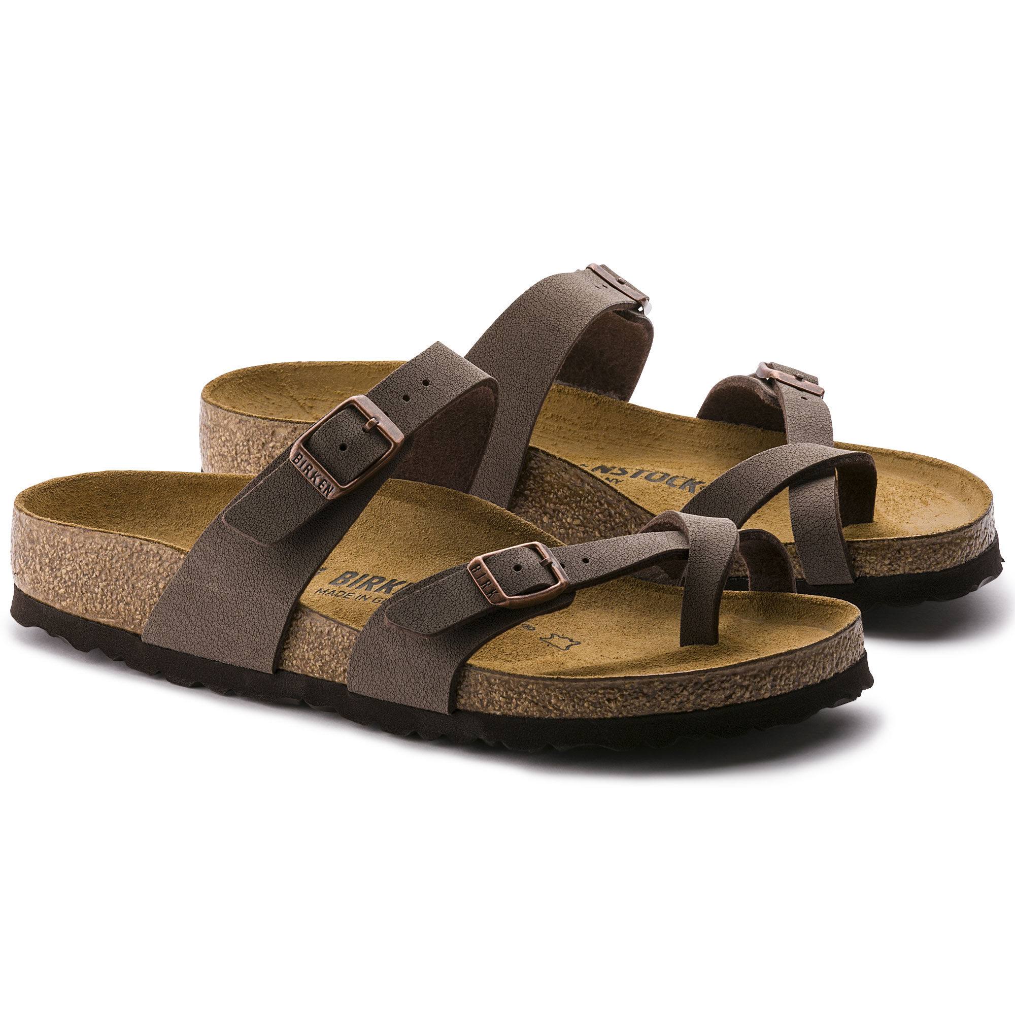Birkenstock Mayari Birko-Flor Mocca Sandals