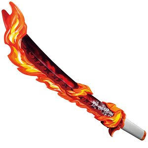 Demon Slayer: Kimetsu No Yaiba DX Nichirin Blade -Kyojuro Rengoku- (Character Toy)